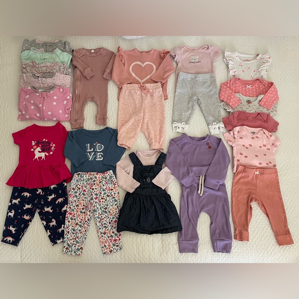 3-6 months girls bundle